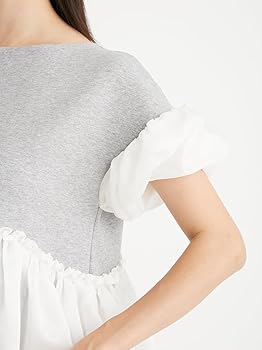 Amazon | [セルフォード] 袖バルーンデザインカットソー